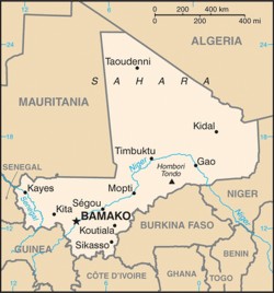 mappa Mali